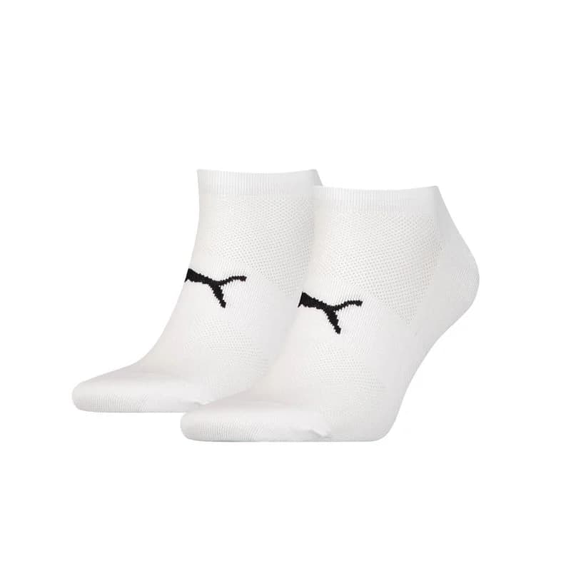 PUMA - Lot de 2 Paires de Chaussettes Sneaker "PERFORMANCE TRAIN LIGHT" Blanc 39-42