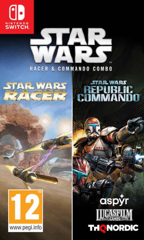 Star Wars Racer And Commando Combo Switch Excellent etat Occasion