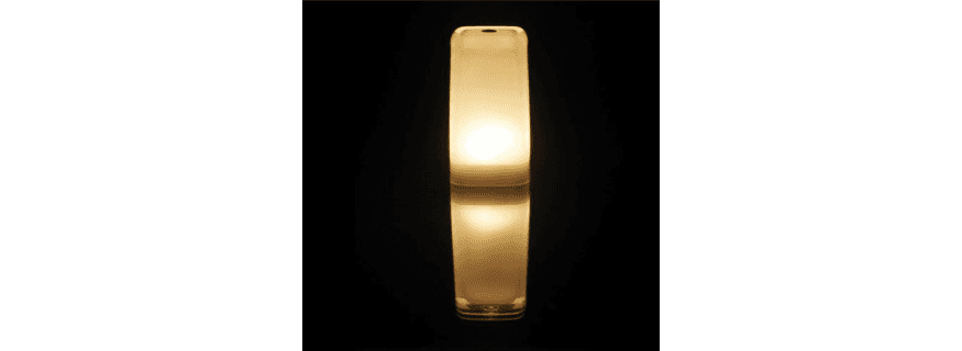 Centre de table lumineux multicolore rechargeable collection Murani