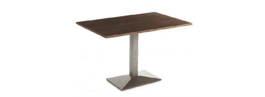 Pied de Table simple ou double en fonte rectangulaire Design Nantes