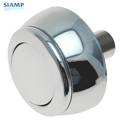 Siamp 34 3350 20 Bouton Poussoir Storm 33a et Switch 22a Chromé.
