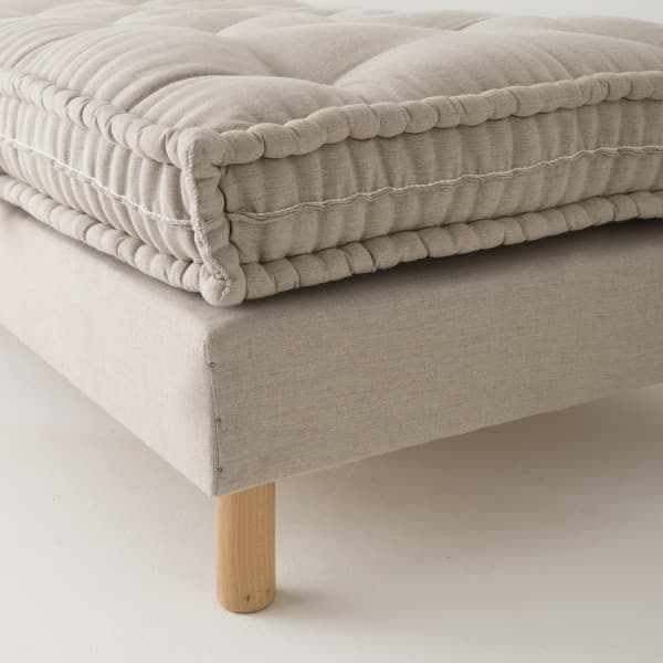 Sommier tapissier à ressorts lit 2 personnes 140x200