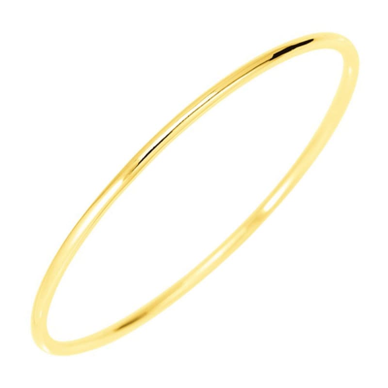 Bracelet Jonc Or Massif Jaune - Femme