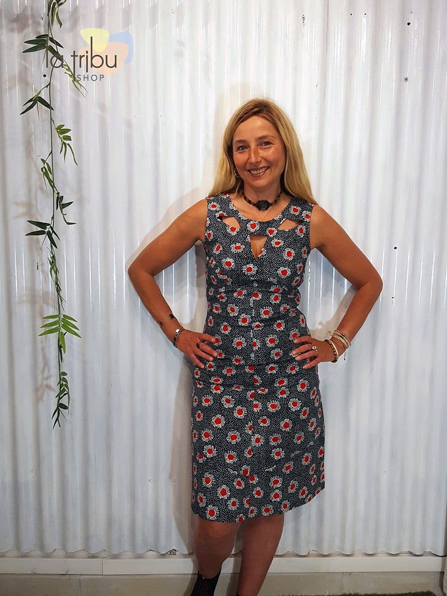 Robe Kali Yog Kela (Bindi red) - Extra-small