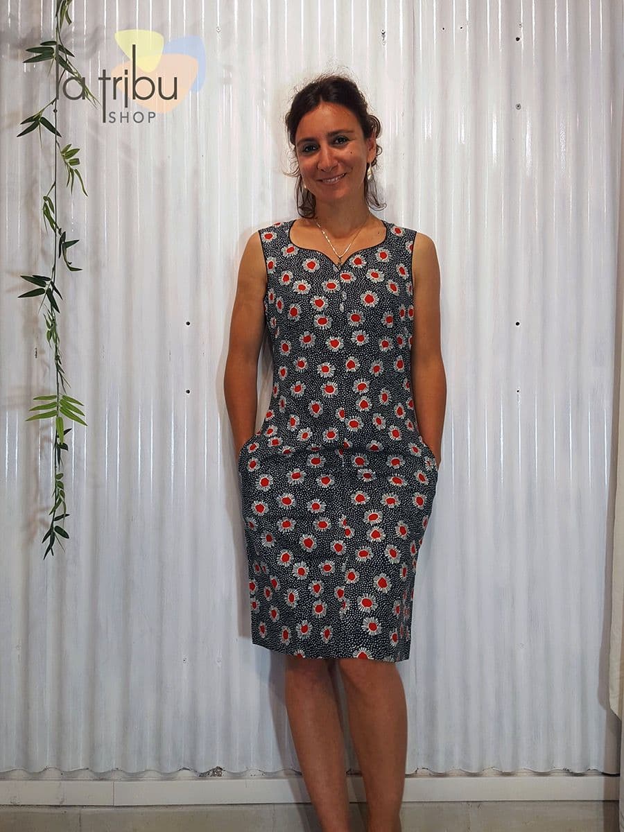 Robe Kali-Yog Nika (Bindi red) - Large