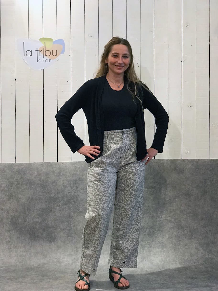 Pantalon Cajou Bla-Bla (Pat grey) - Extra-large