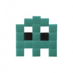 Mosaïque intérieur-extérieur INVADER (4 couleurs disponibles) Turquoise minéral