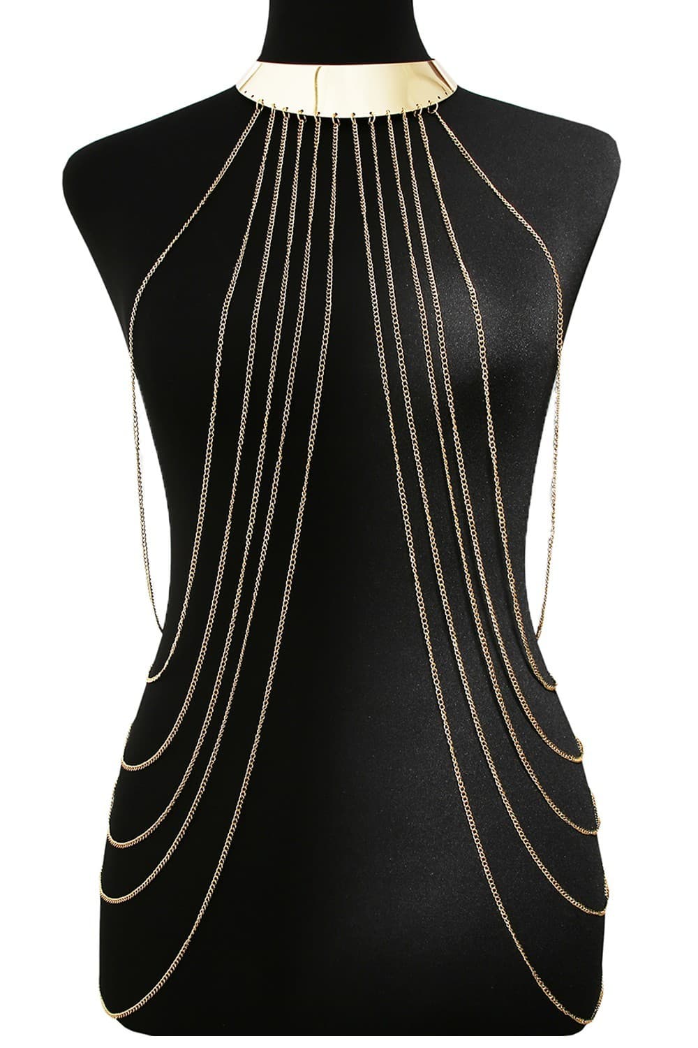 Chaînes de corps doré