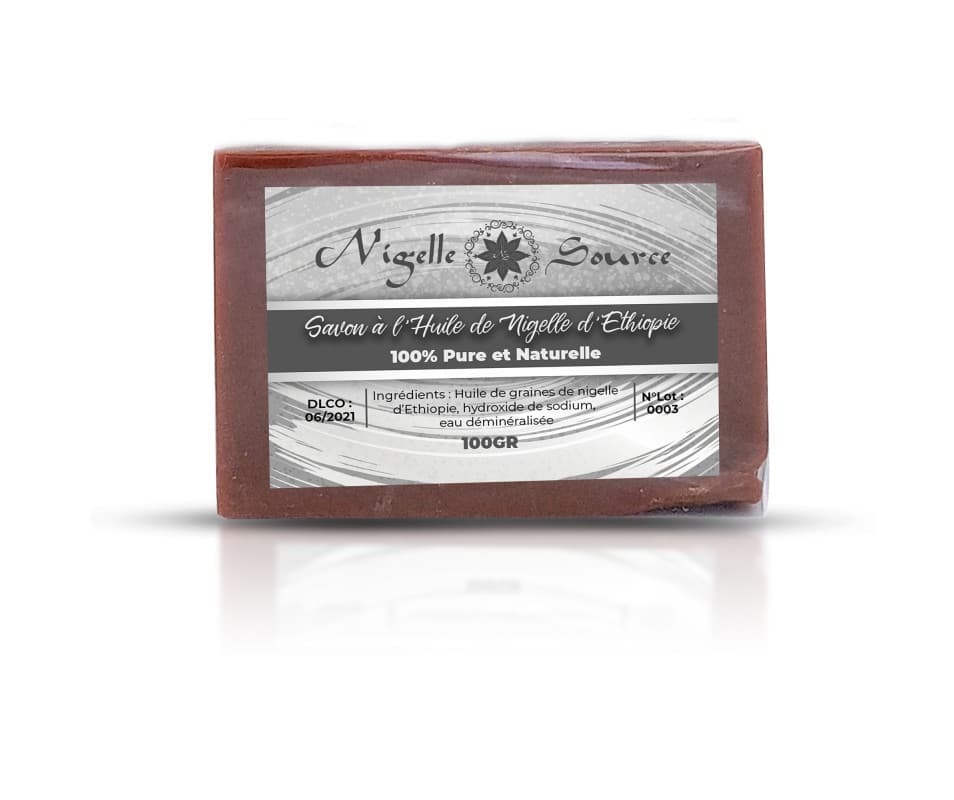 SAVON 100% HUILE DE NIGELLE D'ETHIOPIE (HABACHIYA)