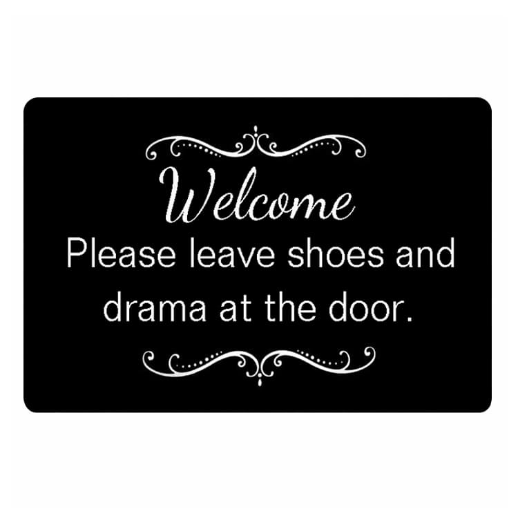 Paillasson de bienvenue amusant