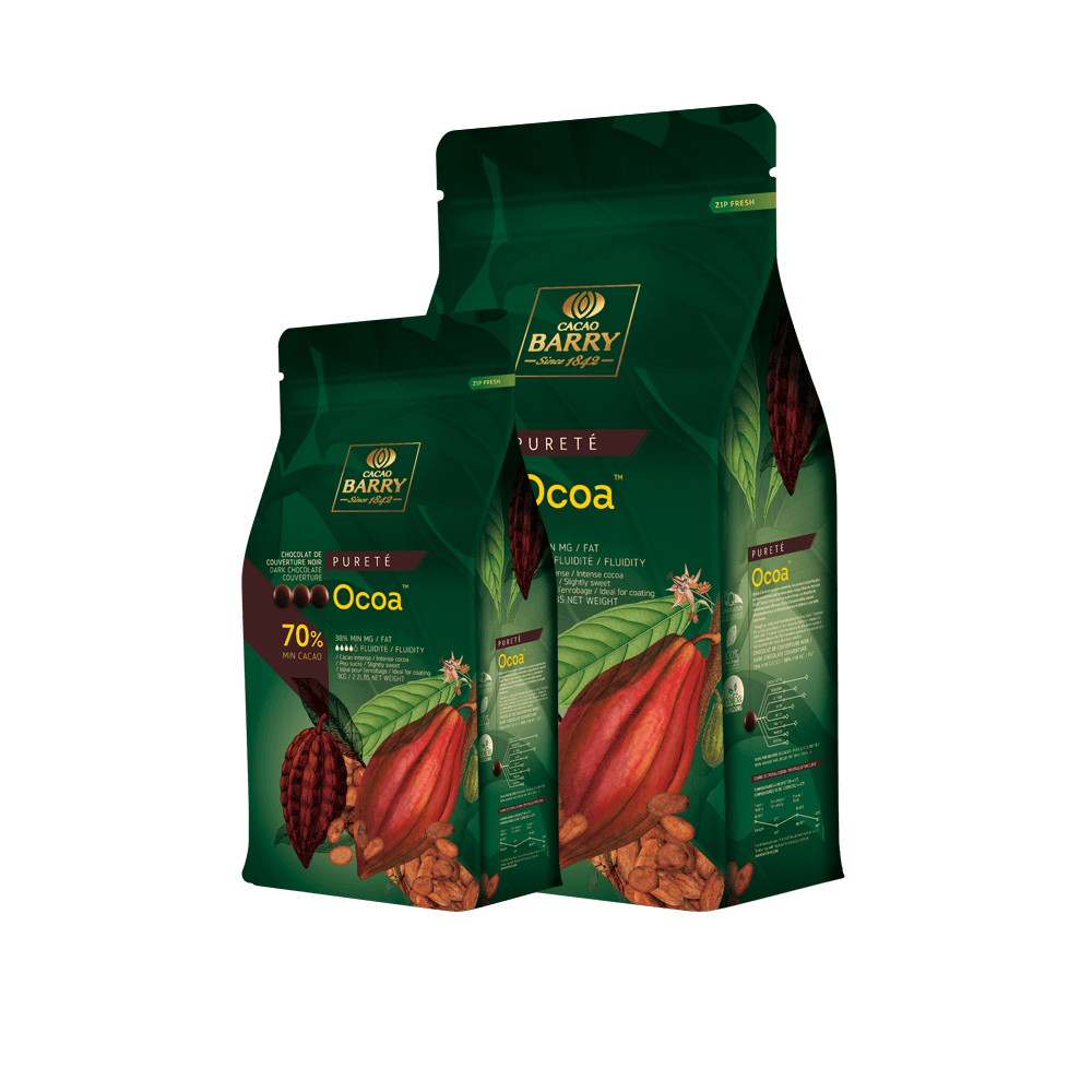 Chocolat noir de couverture Ocoa™ 70% : Poids - 1 kg