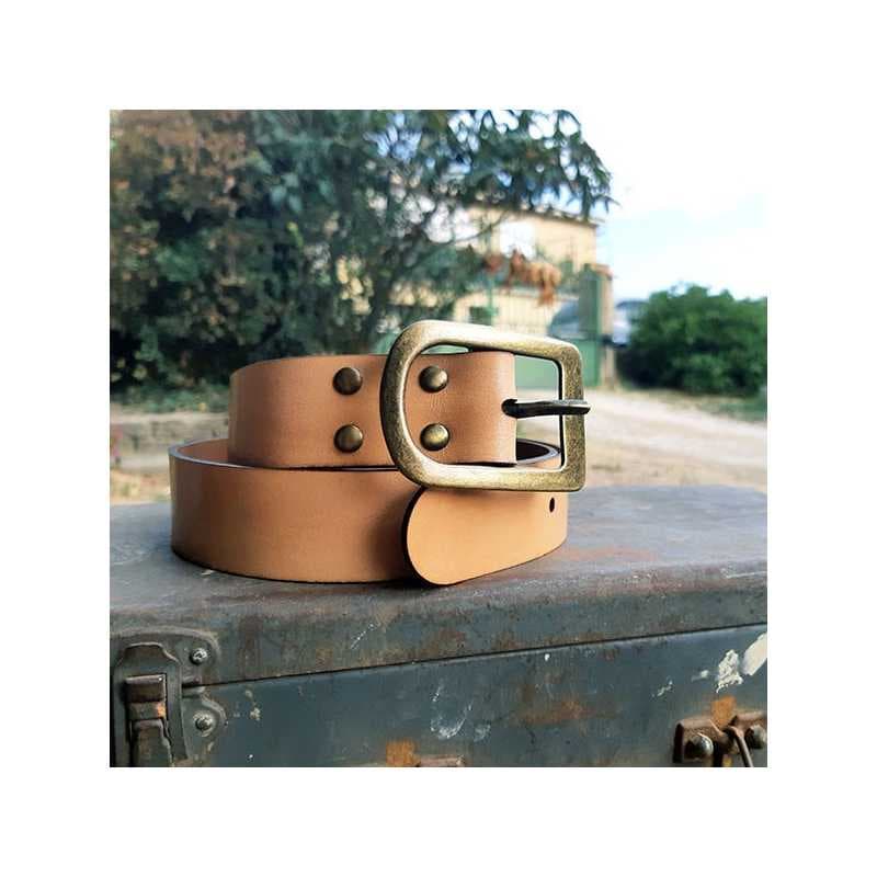 Ceinture Femme intemporelle Lilou - Naturel 85 cm