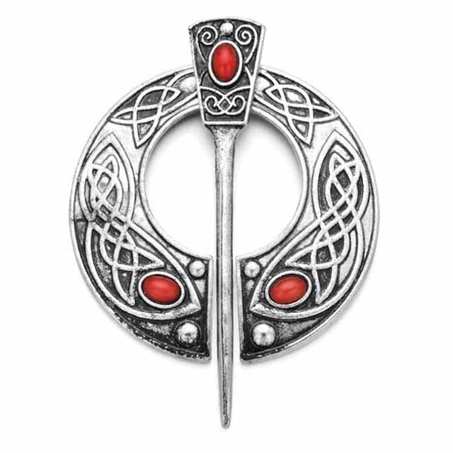 FIBULE NŒUD CELTIQUE - Argent