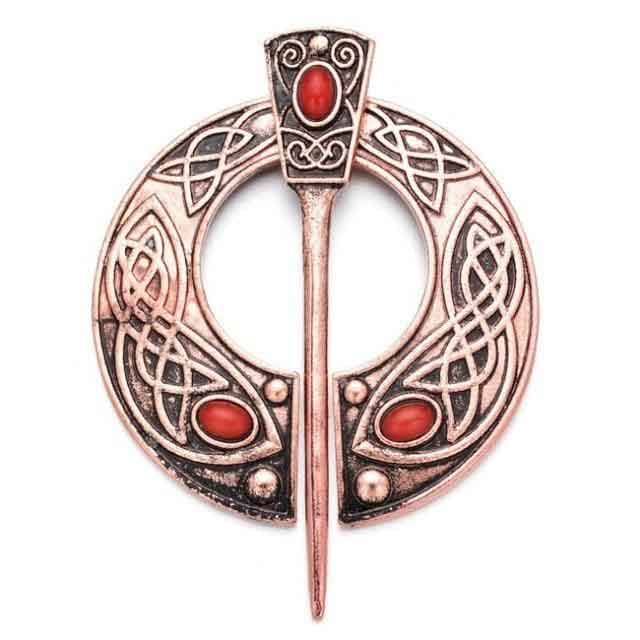 FIBULE NĹ’UD CELTIQUE - Cuivre