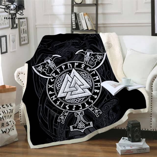 PLAID VIKING VALKNUT - 150x200cm