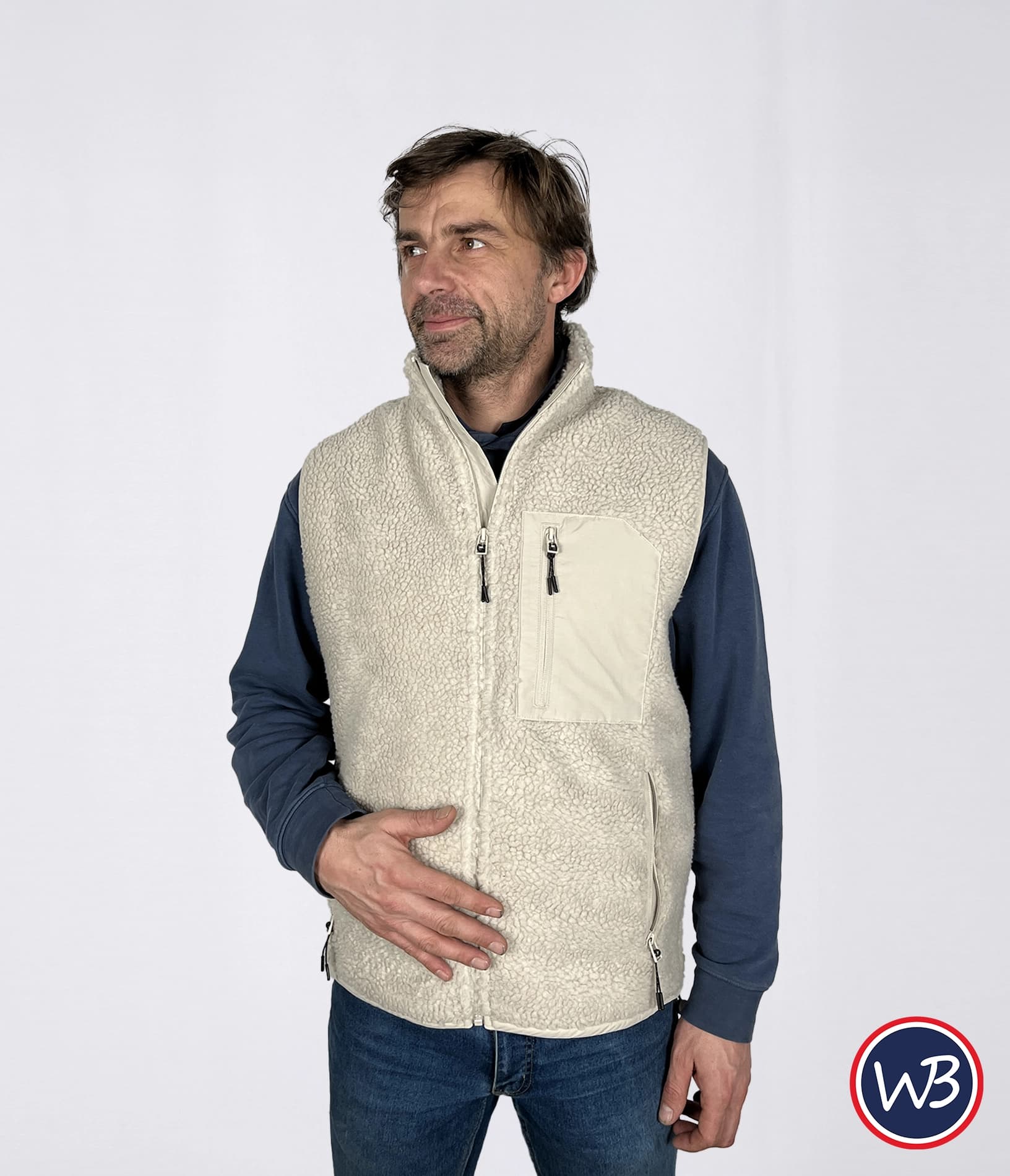 Bodywarmer Sherpa Unisexe